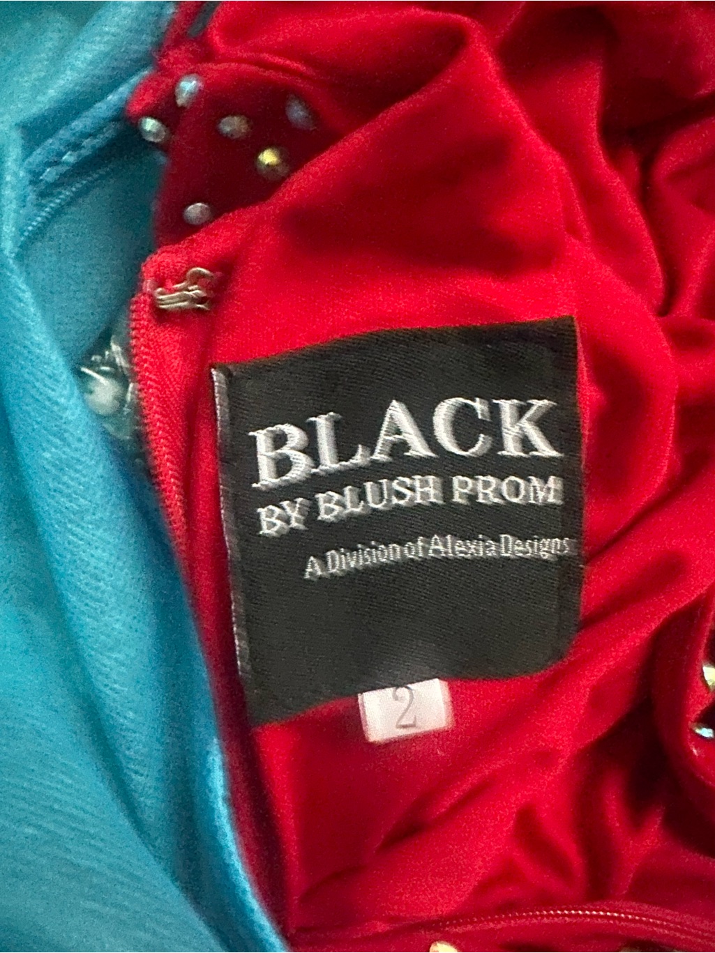 Black By Blush Prom Red Prom Dress